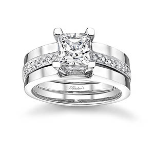 Trio Engagement Ring Set