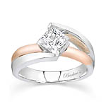 Princess Cut Solitaire engagement Ring