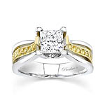 Engagement Ring With Yellow Diamonds