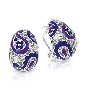 Koyari Purple Earrings
