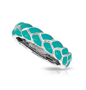 Constellations: Braid Turquoise Ring