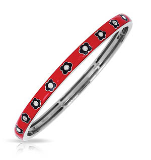 Constellations: Flora Red Bangle