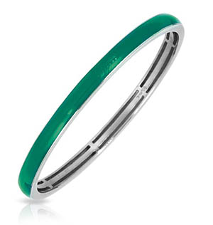 Constellations: Pure Color Teal Straight Bangle 