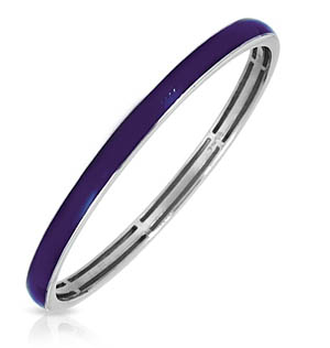 Constellations: Pure Color Twilight Blue Straight Bangle 