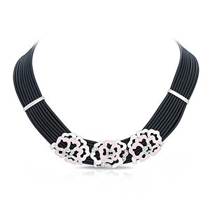 Fiori Pink Necklace