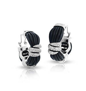 Forza Black Earrings