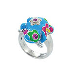 Lucky Frog Turquoise Ring
