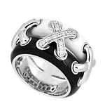 Maille Black Ring