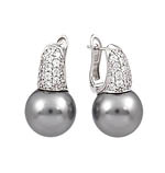 Pearl Candy Grey Earrings