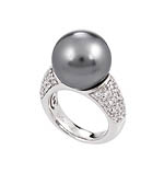 Pearl Candy Grey Ring