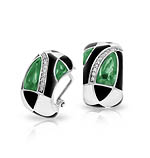 Tango Emerald Earrings