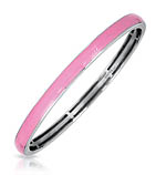 Constellations: Pure Color Pink Straight Bangle