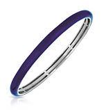 Constellations: Pure Color Twilight Blue Tapered Bangle 