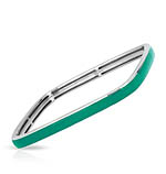 Constellations: Pure Color Teal Square Bangle
