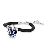 Key To My Heart Blue Bracelet