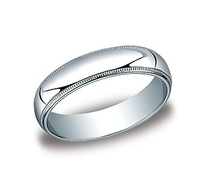 This remarkable 5mm classic band maintains a truly traditional straight inside and original profile.