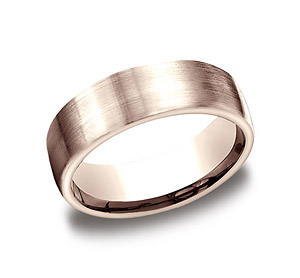 This awesome 7.5mm comfort-fit satin finished band features a european side profile.
