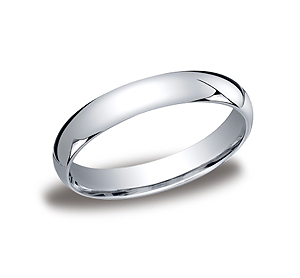 This beautiful 5mm band features a slightly domed profile and Comfort-Fit on the inside for unforgettable comfort.