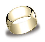This remarkable 10mm band maintains a truly traditional straight inside and original profile.