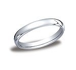 This classy and elegant 3.5mm band features a slight flat surface and offers Comfort-Fit on the inside fo...