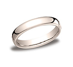 This classy and elegant 4.5mm band features a slight flat surface and offers Comfort-Fit on the inside fo...