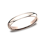 This beautiful 3mm band features a traditional domed profile and Comfort-Fit on the inside for unforgettab...