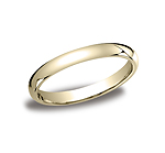 This beautiful 3mm band features a traditional domed profile and Comfort-Fit on the inside for unforgettab...