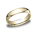 This beautiful 5mm band features a traditional domed profile and Comfort-Fit on the inside for unforgettab...