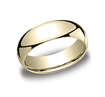 This beautiful 7mm band features a traditional domed profile and Comfort-Fit on the inside for unforgettab...