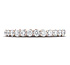 This elegant 2.5mm shared prong diamond band features 28 round ideal cut diamonds. Total approximate carat weight is 1.12.ct