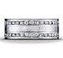 This elegant Palladium 8mm comfort-fit channel set brushed diamond eternity band features double rows of 66 round ideal-cut diamonds. Total diamond carat weight is approximately 1.5ct.