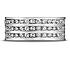 This elegant Platinum 8mm comfort-fit channel set brushed diamond eternity band features a triple row of 105 round ideal-cut diamonds. Total diamond carat weight is approximately 2.04ct.