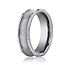 This awesome 7mm concaved Tungsten band features a satin-finished center with polished edges and a comfort-fit on the inside.