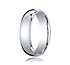 This beautiful 6mm band features a slightly domed profile and Comfort-Fit on the inside for unforgettable comfort.