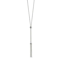Sterling Silver Necklace - Tassel