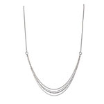 Sterling Silver Necklace - Mixed Strand