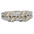 18K/SILVER WITH DIAMOND RING D.11CTW