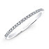 14k White Gold Three Row Split Shank Diamond Halo Engagement Ring Bridal Set